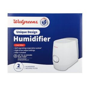Walgreens White Humidifier with Cool Mist